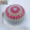 Pearl Jewelry Box For Women Jewelry Travel Case Indian Festival Favor Wedding Pooja Diwali Gift Jewelry Organizer For Mother’s Day Anniversary Housewarming
